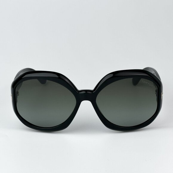 Tom Ford FT1011/S  01B GEORGIA-02 BRAND NEW Sunglasses Black Gradient Women main image 8